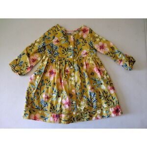 OshKosh B'gosh Yellow Floral Kids Dress
